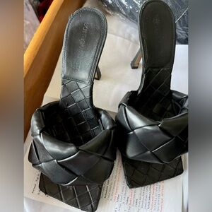 Bottega Veneta Lido Mules